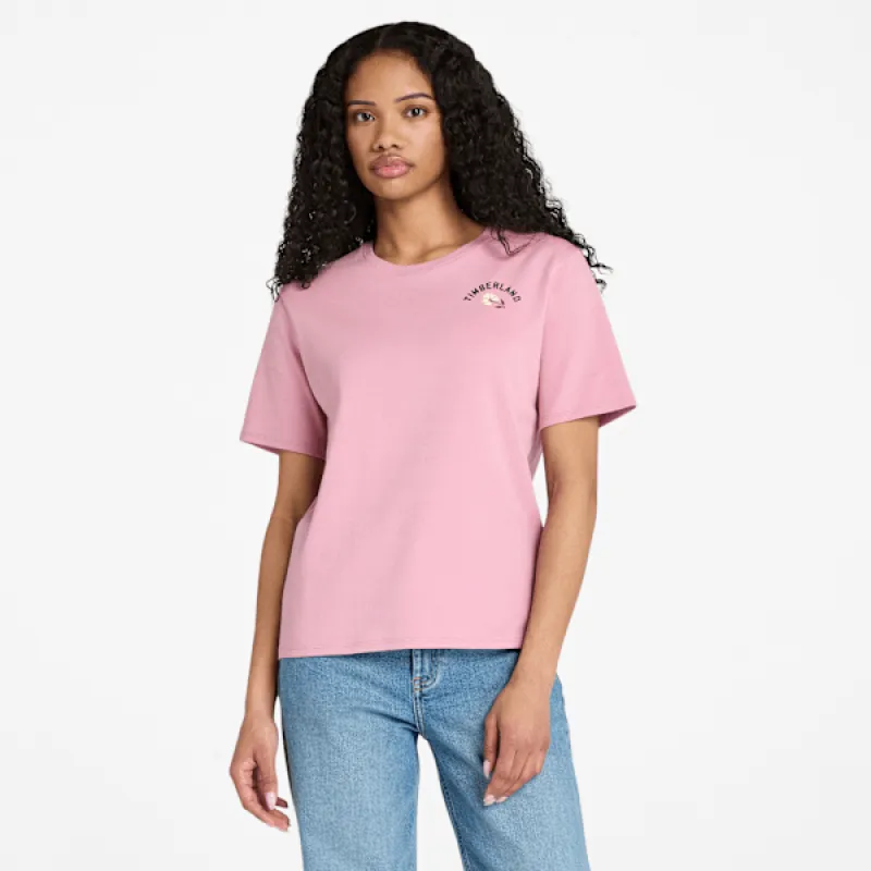 Timberland Women's TimberFRESH™ Floral Graphic Short-Sleeve T-Shirt in Polignac sold by Timberland