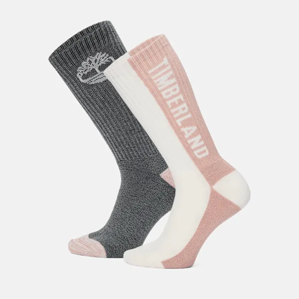 Women’s Timberland® 2-Pack Color-Block Crew Sock sold by Timberland