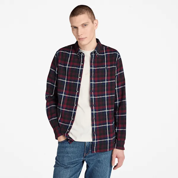 Timberland Men's Midweight Flannel Checkered Shirt sold by Timberland