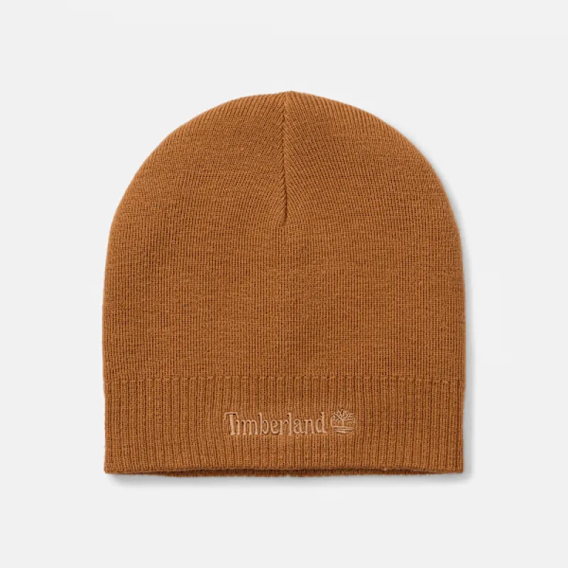 Timberland Knit Logo Beanie sold by Timberland