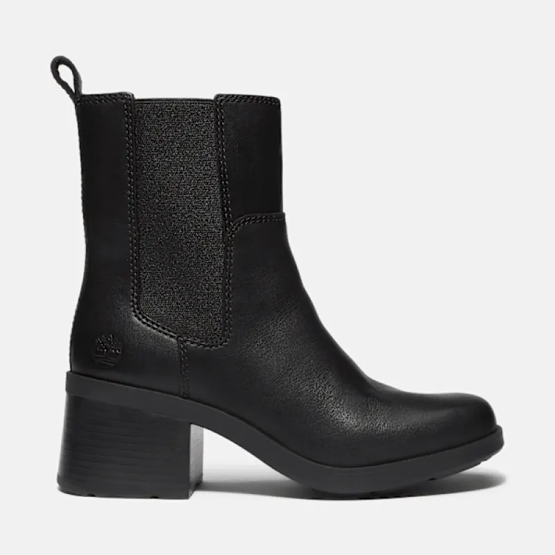 Timberland Women's Bellevaux Chelsea Boot in Black Full Grain sold by Timberland
