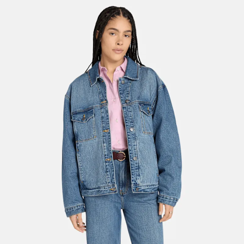 Timberland Women's Denim Archive Insulated Jacket sold by Timberland