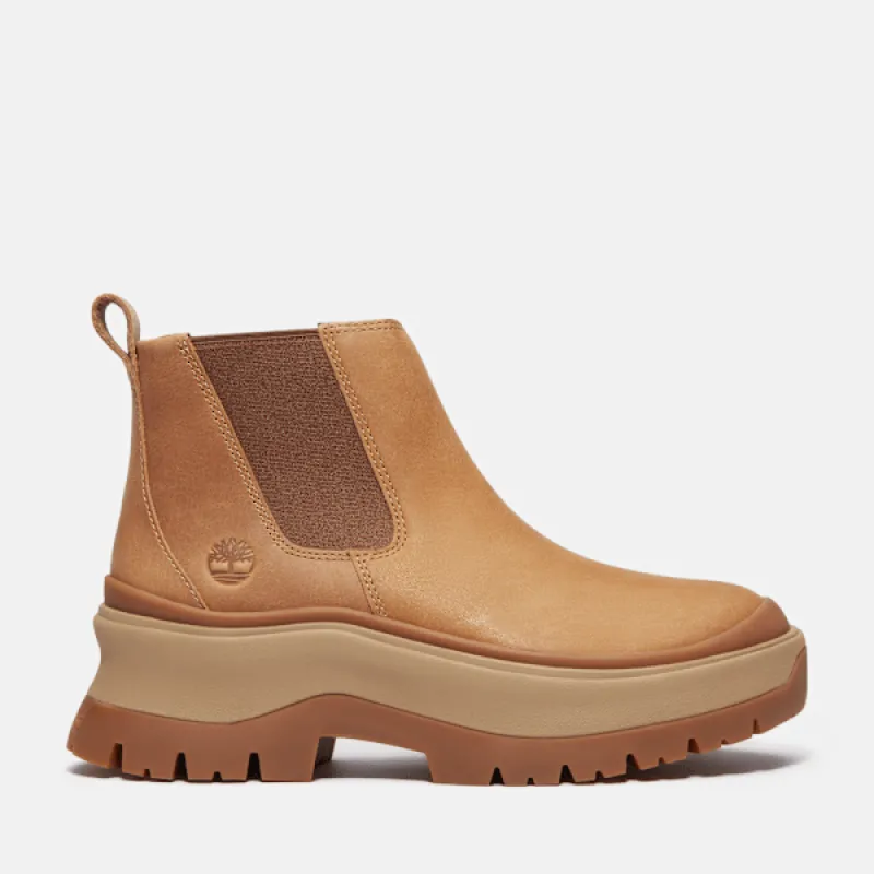 Timberland Women's Roxie Lane Chelsea Boot in  BrownGrain sold by Timberland