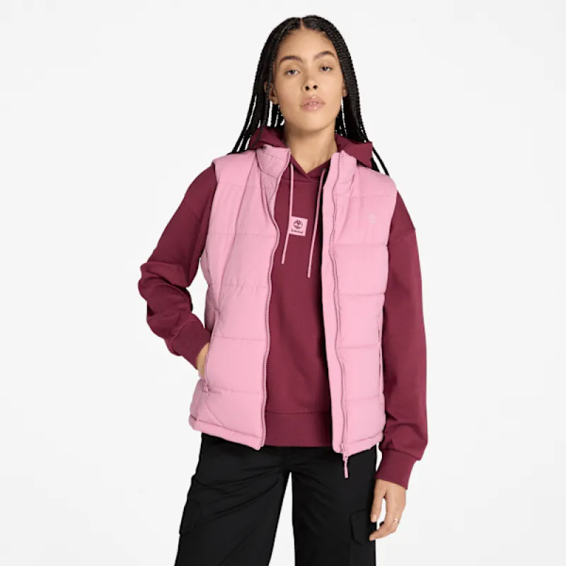 Timberland Women's Water-Repellent Puffer Vest sold by Timberland