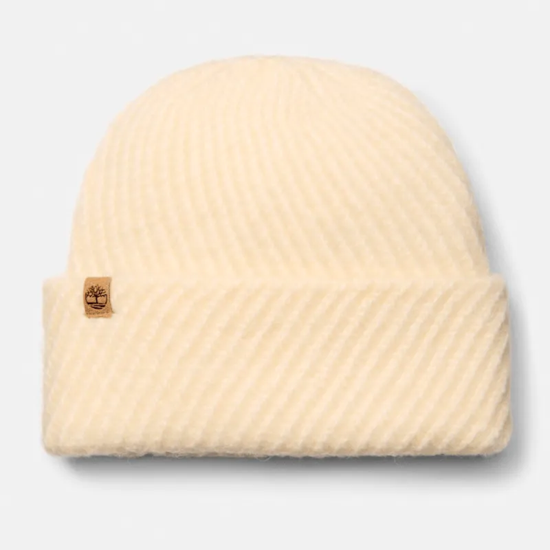 Timberland Women's Diagonal Stitch Beanie sold by Timberland