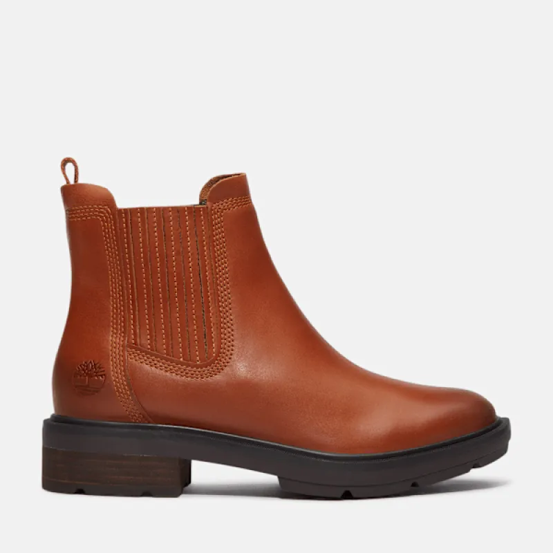 Timberland Women's Brimfield Chelsea Boot in Mdbrnfgranwdkbr sold by Timberland