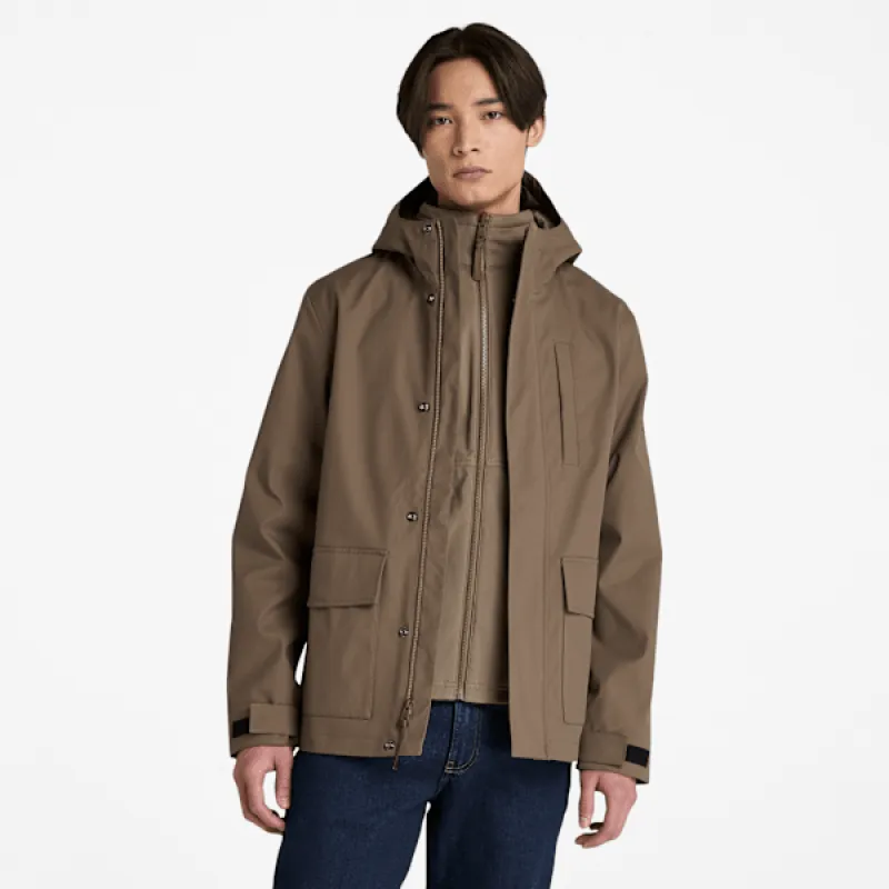 Timberland Men's Water-Resistant 3-in-1 Hooded Jacket sold by Timberland