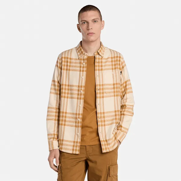 Timberland Men's Midweight Flannel Check Shirt sold by Timberland