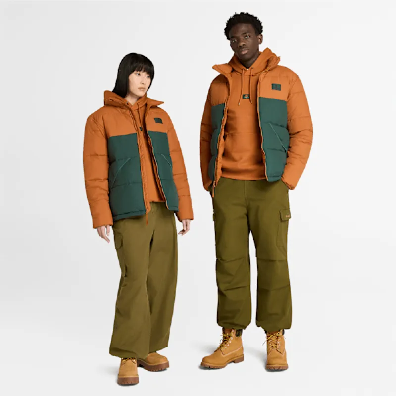 Timberland Insulated Puffer Jacket in LightH Br-Green GB sold by Timberland