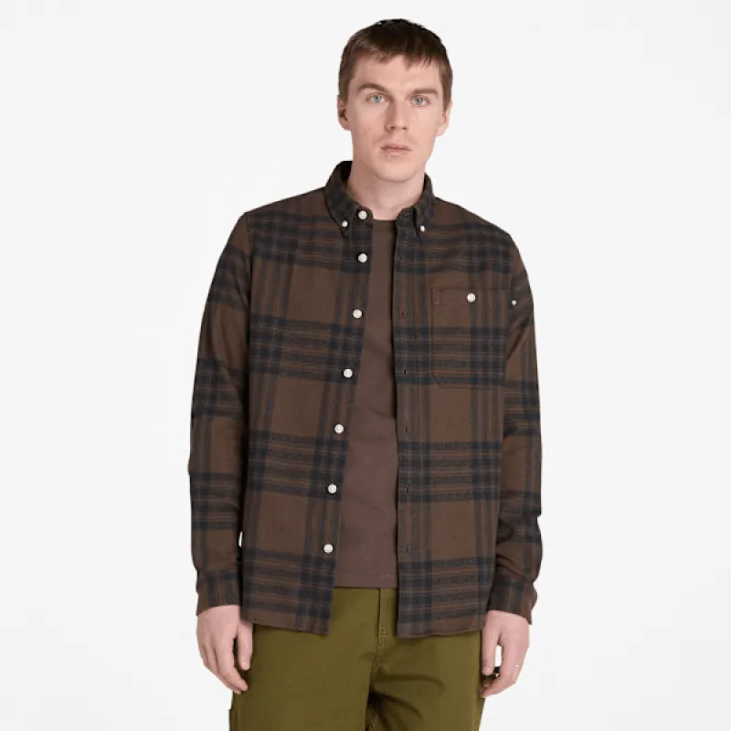 Timberland Men's Midweight Flannel Check Shirt sold by Timberland