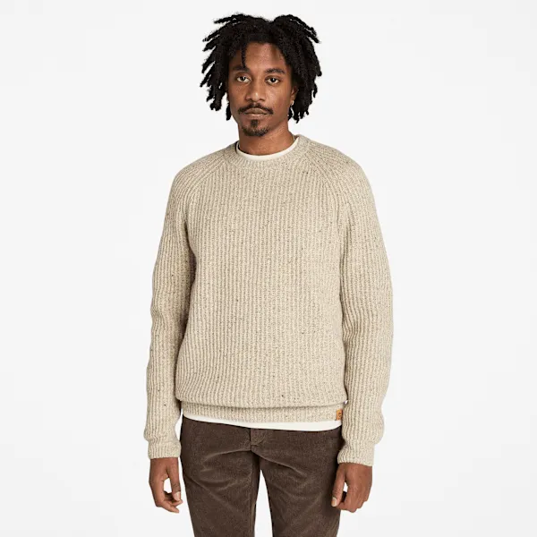 Timberland Men's Chunky Yarn Crewneck Sweater sold by Timberland