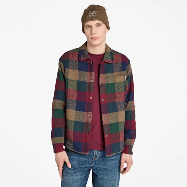 Timberland Men's High-Pile Lined Overshirt sold by Timberland