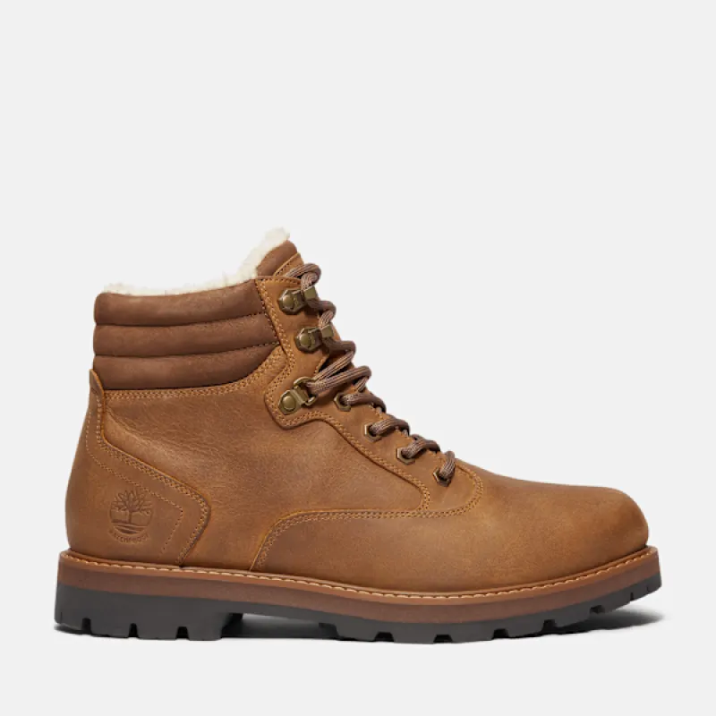 Timberland Men's Britton Road Warm-Lined Waterproof Boot in  BrownGrain sold by Timberland
