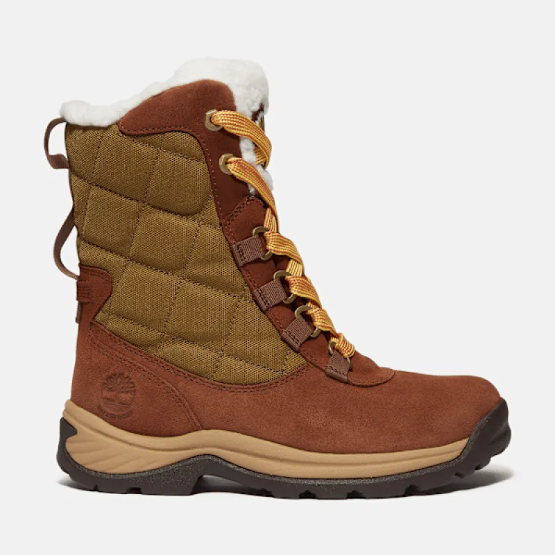 Timberland Women's White Ledge Tall Waterproof Snow Boot sold by Timberland