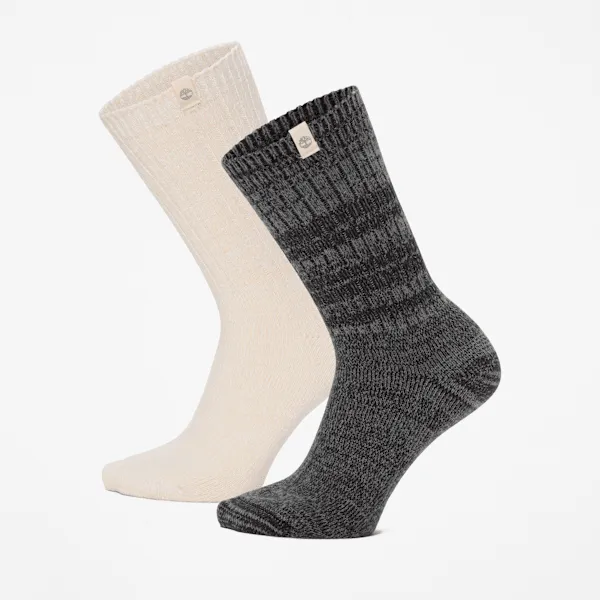 Women's Timberland® 2-Pack Cozy Boot Crew Sock sold by Timberland