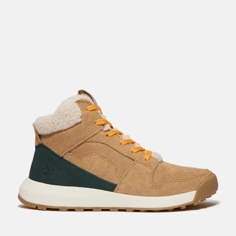 Timberland Women's Retro Swift High-Top Sneaker made by Timberland