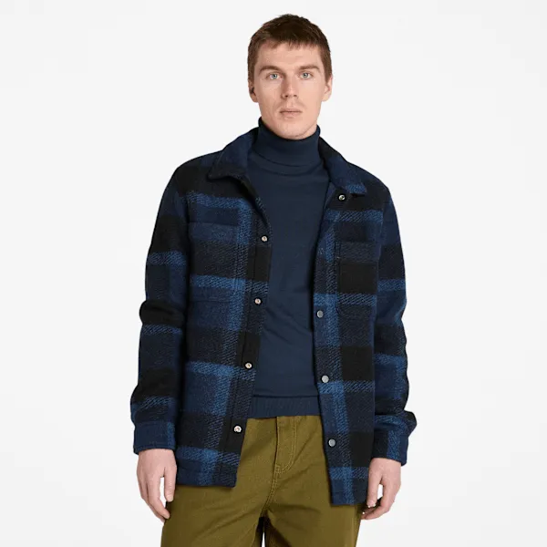 Timberland Men's Wool Blend Shacket sold by Timberland