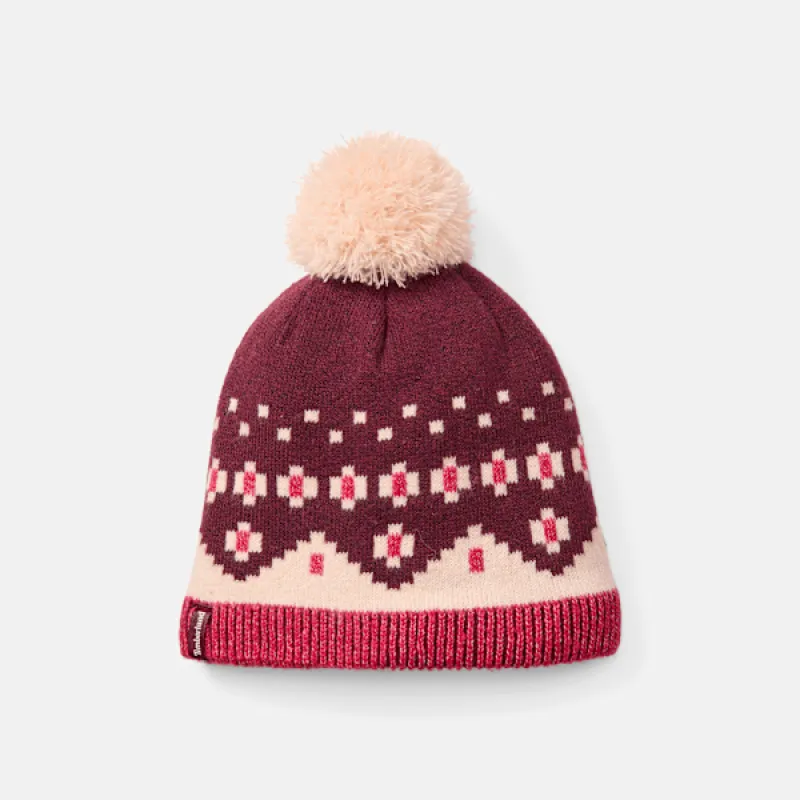 Timberland Women's Fair Isle Beanie with Pom sold by Timberland
