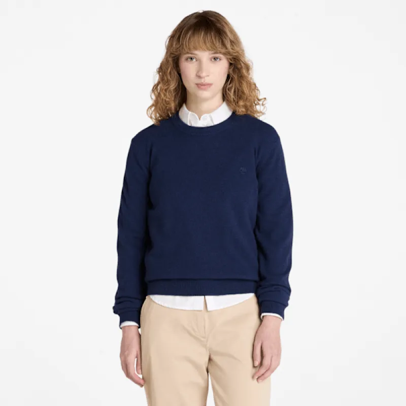 Timberland Women's Merino Crewneck Sweater sold by Timberland