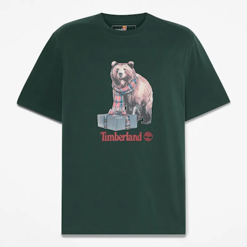 Timberland Holiday Graphic Moose T-Shirt sold by Timberland