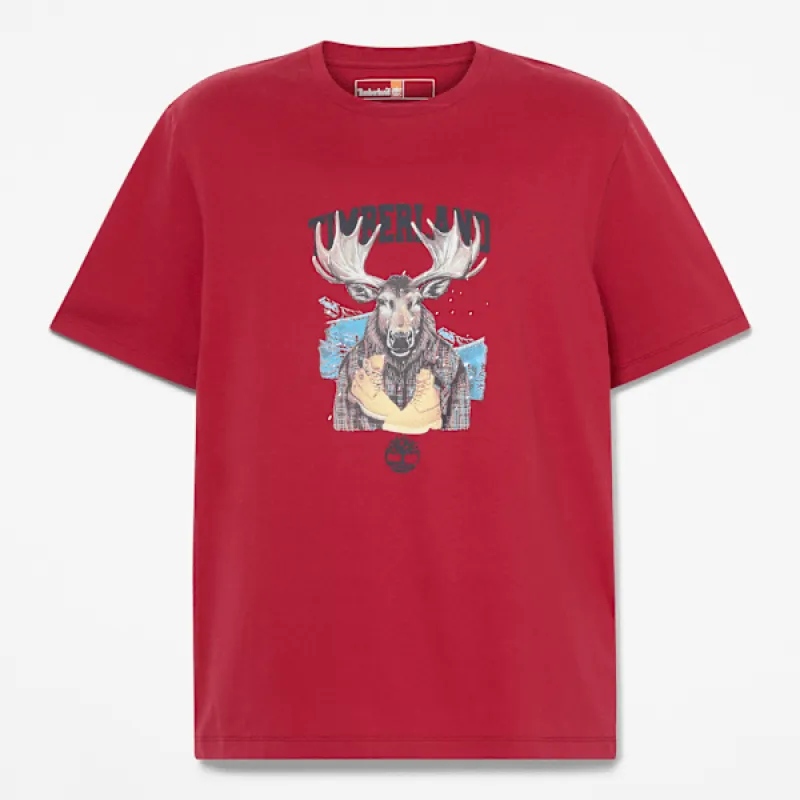 Timberland Holiday Graphic Bear T-Shirt sold by Timberland