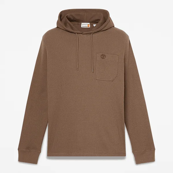 Timberland Men's Wharf River Waffle Hoodie sold by Timberland