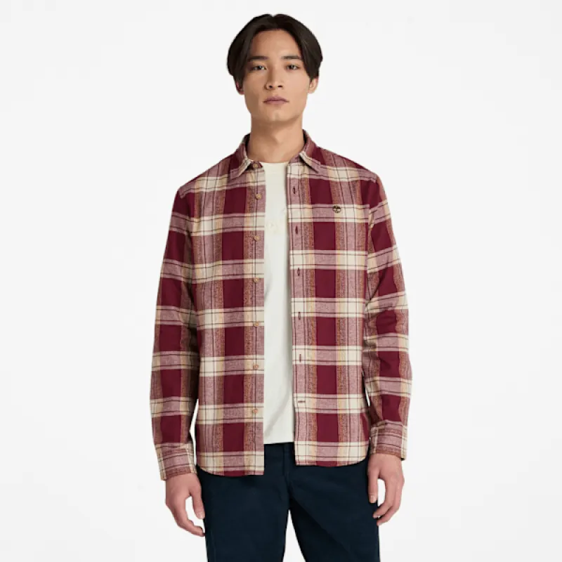 Timberland Men's Herringbone Flannel Check Shirt sold by Timberland