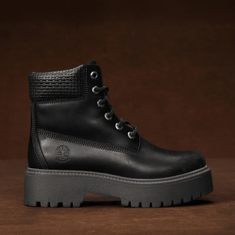 Timberland Women's Emerald Woods 6-Inch Stone Street Platform Boot sold by Timberland