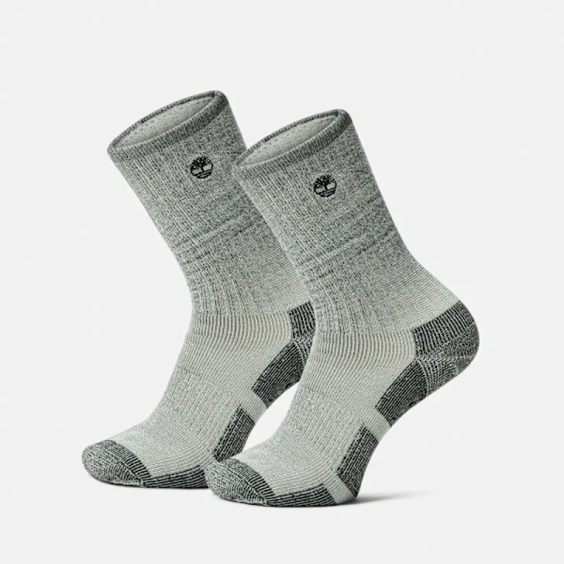 Men’s Timberland® 2-Pack Kittery Full Cushion Boot Crew Sock made by Timberland
