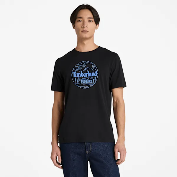Timberland Men's Mountain Graphic Short-Sleeve T-Shirt sold by Timberland