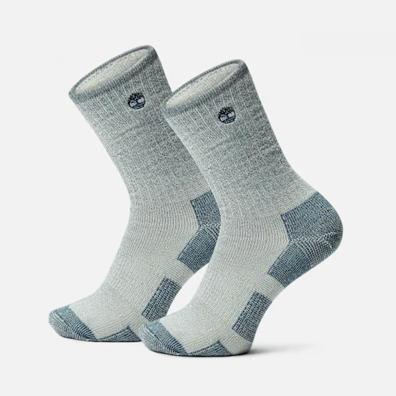 Men’s Timberland® 2-Pack Kittery Full Cushion Boot Crew Sock sold by Timberland