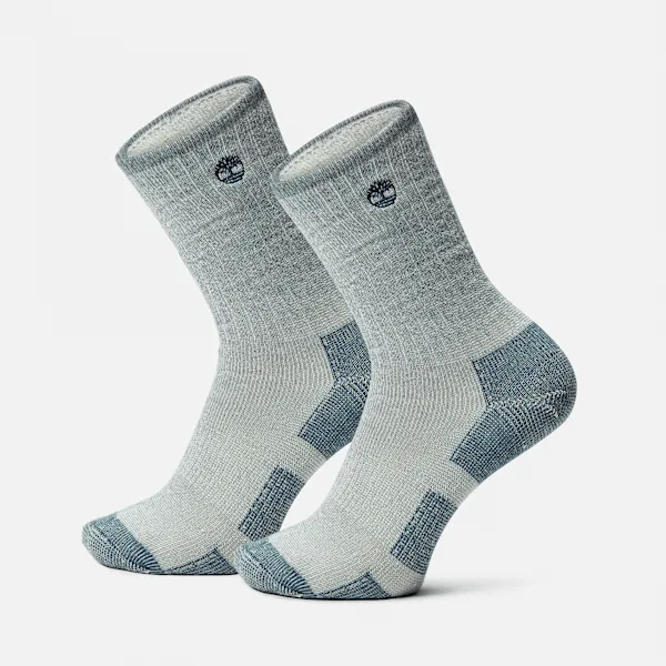 Men’s Timberland® 2-Pack Kittery Full Cushion Boot Crew Sock sold by Timberland