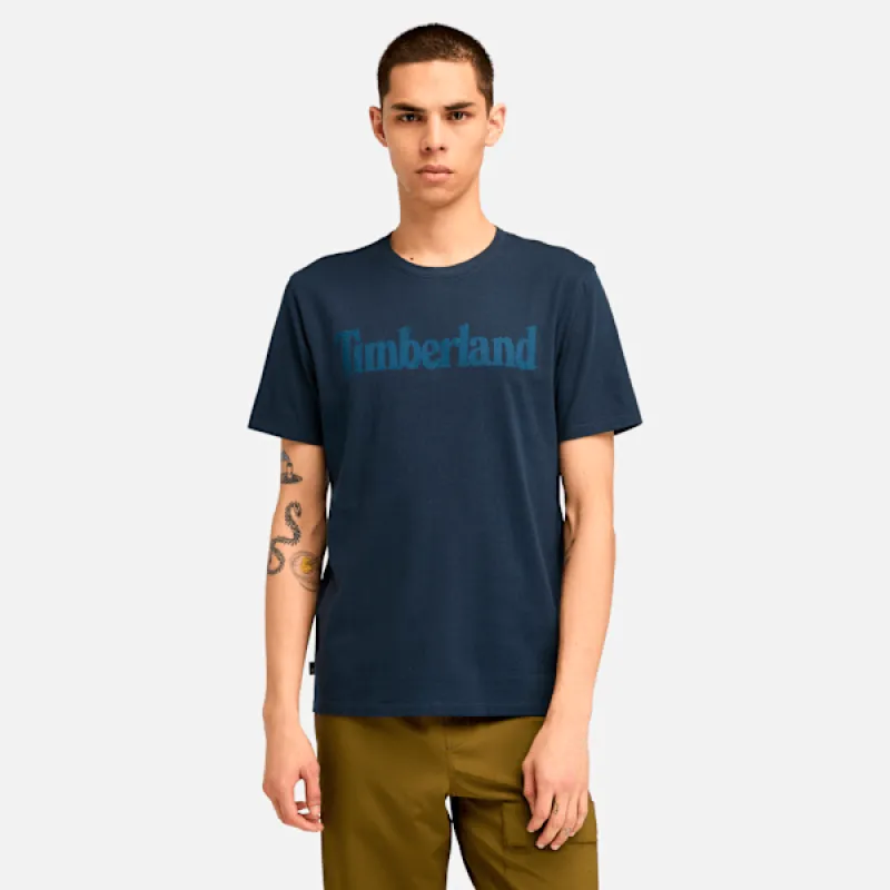 Timberland Men's Northwood US Wordmark Logo Short Sleeve T-Shirt sold by Timberland