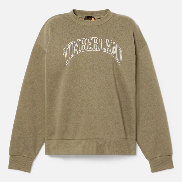 Women's Timberland® Seasonal Logo Crewneck Sweatshirt sold by Timberland