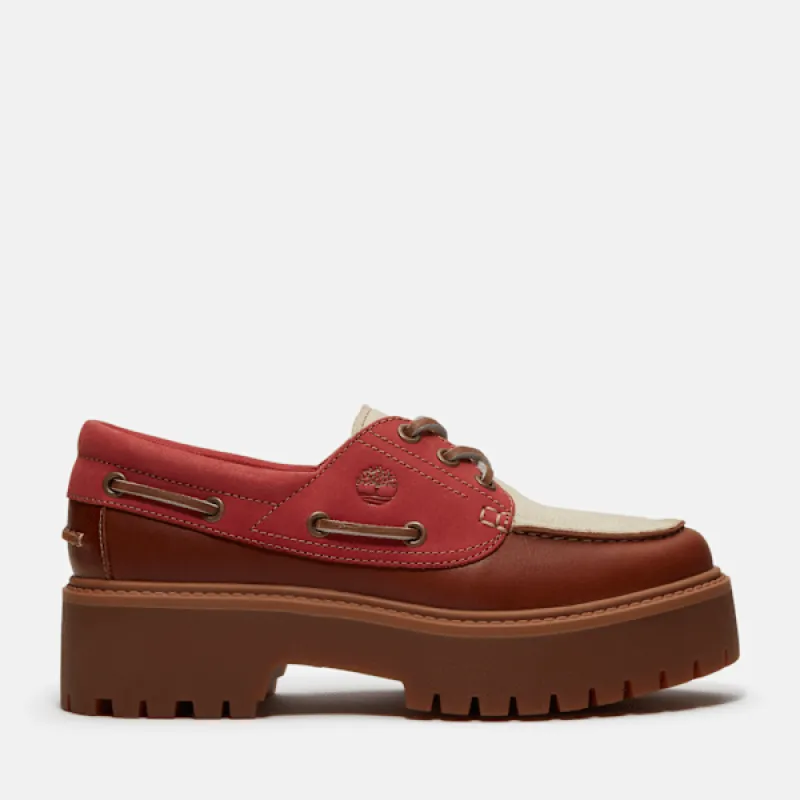 Timberland Women's Stone Street Platform Boat Shoe sold by Timberland
