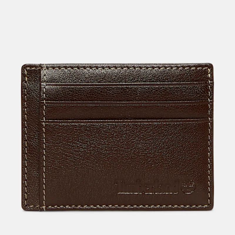 Timberland Men's Ripley Leather Card Case made by Timberland