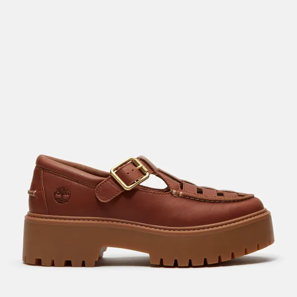 Timberland Women's Stone Street Platform Buckle Shoe sold by Timberland