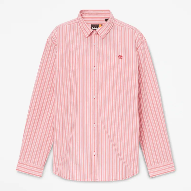 Timberland Women's Multi-Stripe Long-Sleeve Shirt sold by Timberland