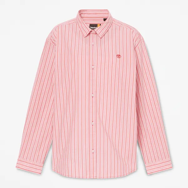 Timberland Women's Multi-Stripe Long-Sleeve Shirt sold by Timberland