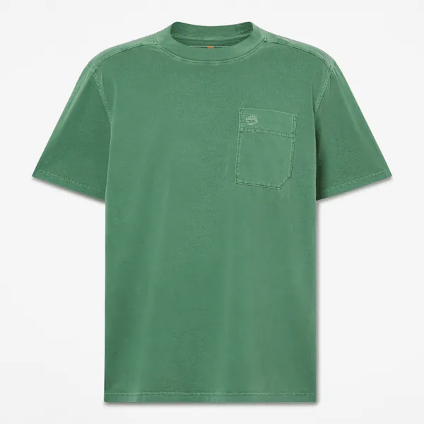 Timberland Men's Merrymack River Garment Dyed Chest Pocket T-Shirt sold by Timberland