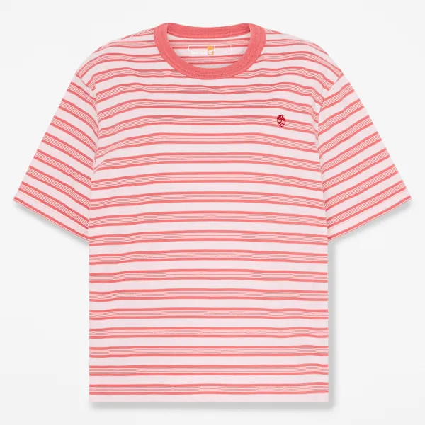 Timberland Women's Striped Short-Sleeve T-Shirt sold by Timberland