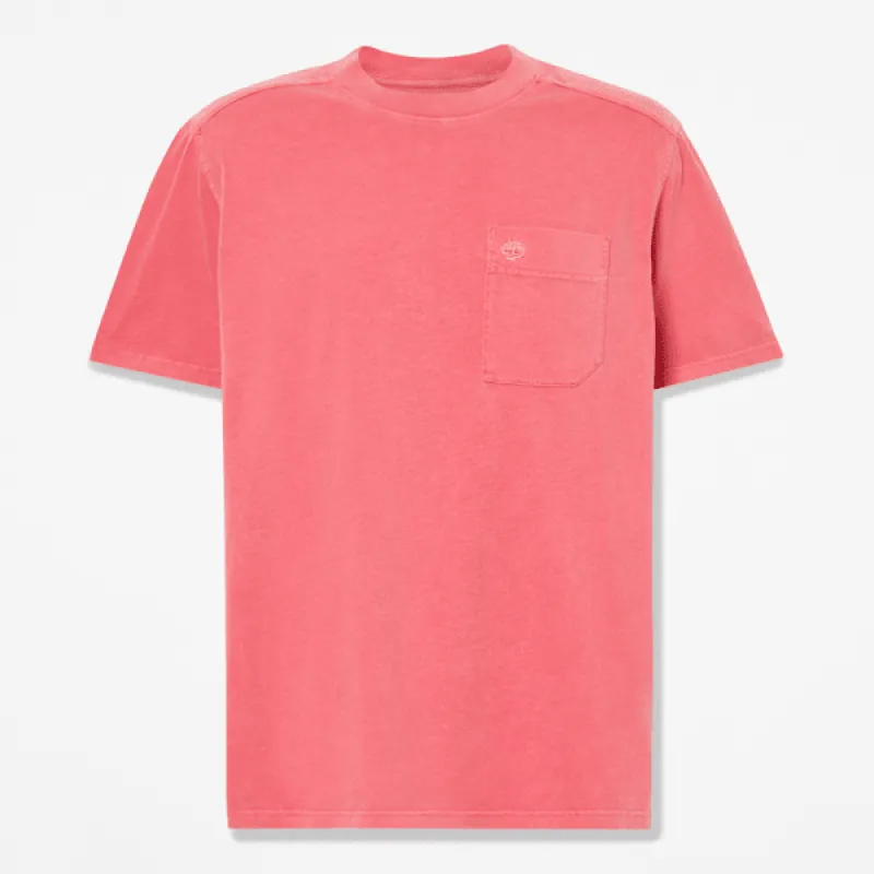 Timberland Men's Merrymack River Garment Dyed Chest Pocket T-Shirt sold by Timberland