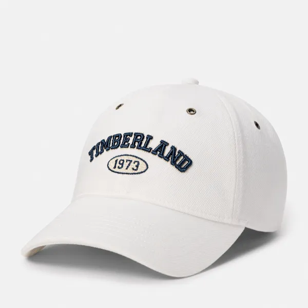 Timberland Denim Varsity Baseball Cap sold by Timberland