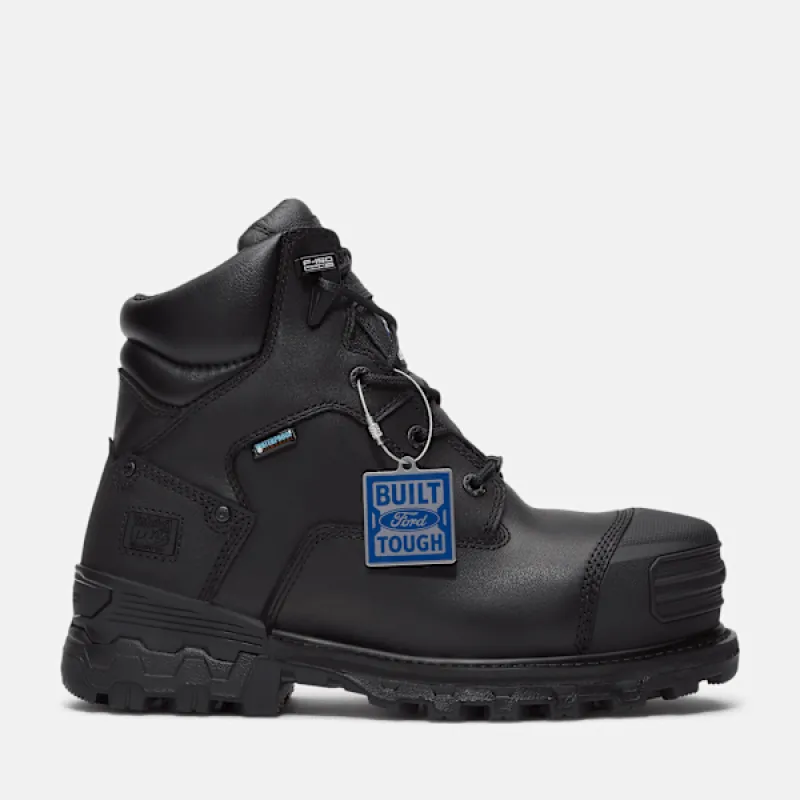 Men's Timberland PRO® x Ford Boondock 6" Composite Toe Waterproof Work Boot made by Timberland