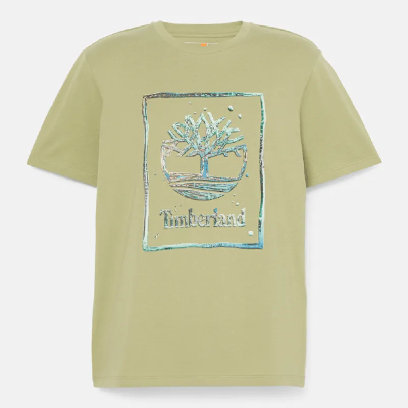 Timberland Men's Water Graphic Logo Short-Sleeve T-Shirt made by Timberland