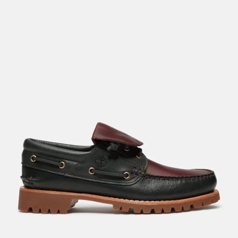 Men's Timberland® Authentic 3-Eye Lug Boat Shoe made by Timberland