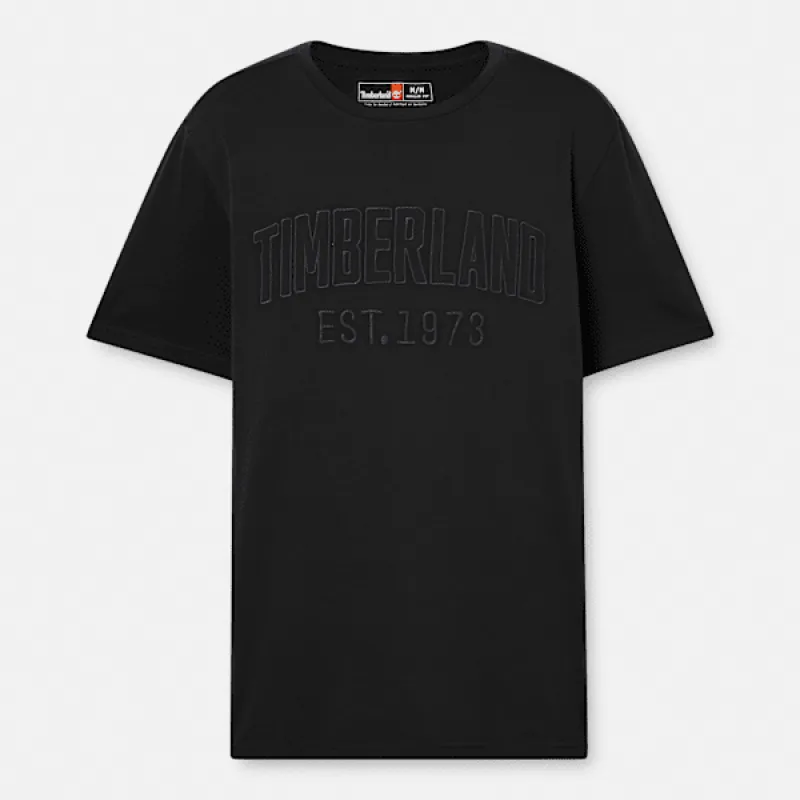 Timberland Men's Washed Embroidered Logo T-Shirt made by Timberland