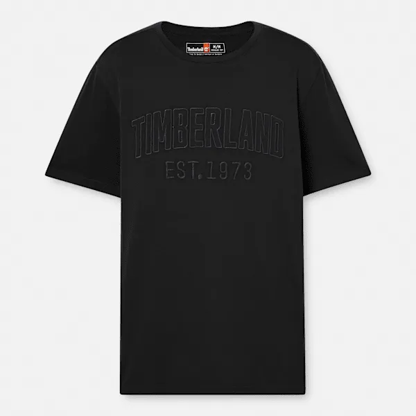 Timberland Men's Washed Embroidered Logo T-Shirt sold by Timberland