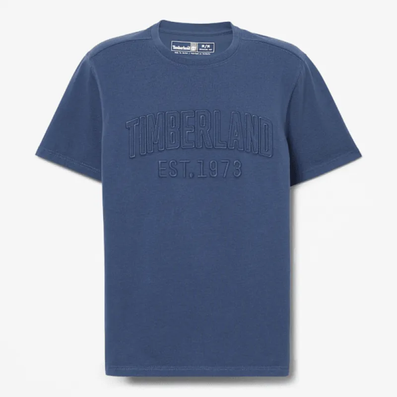 Timberland Men's Washed Embroidered Logo T-Shirt made by Timberland