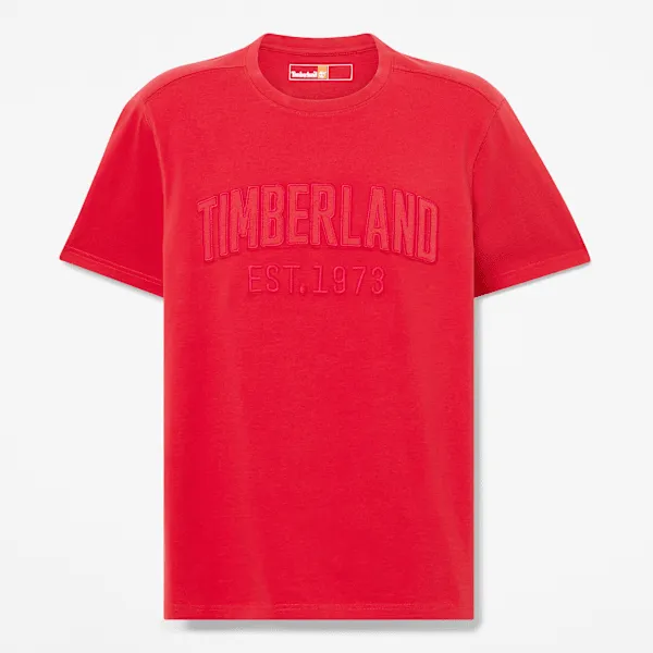 Timberland Men's Washed Embroidered Logo T-Shirt sold by Timberland